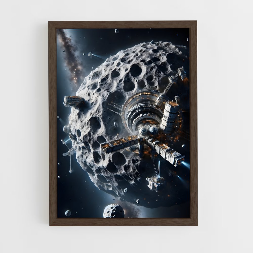 Poster Anneau d'astéroïdes captivant – affiche Système solaire (vue 5)